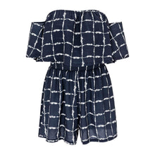 macacao feminino Women Sexy Off Shoulder Jumpsuit Plaid Clubwear Playsuit Party Short Bodysuit Overall Rompers IMY66