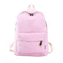 women canvas backpack pretty style daily schoolbag candy color women back pack college teenager schoolbag IMY66