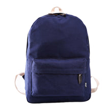 women canvas backpack pretty style daily schoolbag candy color women back pack college teenager schoolbag IMY66
