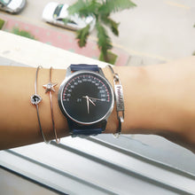 relojes mujer Vintage Dress Watches Women Ladies PU Leather Band Quartz Wrist Watch relogio feminino Clock Relogio IMY66