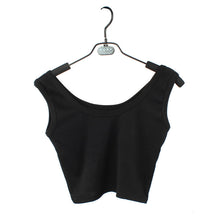 3 Colors Women Sexy Tight Crop Top Skinny O-Neck s Short Blouse Camisole Vest Bustier Tank Top IMY66