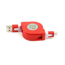 3ft Retractable Charger Micro USB Data Cable Cord For Samsung Android Phone IMY66