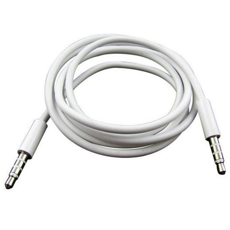 4 Pole 1m 3.5mm Male Record Car Aux Audio Cord Headphone Connect Cable Top automotive AUX Interface Male Audio Cables IMY66