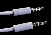 4 Pole 1m 3.5mm Male Record Car Aux Audio Cord Headphone Connect Cable Top automotive AUX Interface Male Audio Cables IMY66