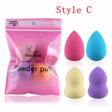 4pcs Pro Beauty Flawless Makeup Blender Foundation Puff Multi Shape Sponges Sponge puff pro fundation 3 Styles to Choose IMY66