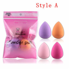 4pcs Pro Beauty Flawless Makeup Blender Foundation Puff Multi Shape Sponges Sponge puff pro fundation 3 Styles to Choose IMY66