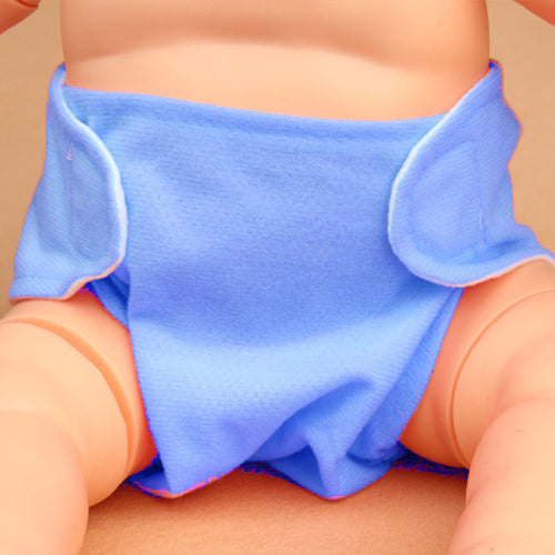 5 Colors Baby Adjustable Reusable Washable Leakproof Cloth Nappy Diaper Cover Wrap Top IMY66