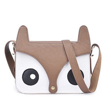6 Colors Pu Leather Cartoon Fox Handbags Girl Women Shoulder Bag Tote Satchel Cross Body Bag IMY66