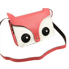 6 Colors Pu Leather Cartoon Fox Handbags Girl Women Shoulder Bag Tote Satchel Cross Body Bag IMY66