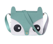 6 Colors Pu Leather Cartoon Fox Handbags Girl Women Shoulder Bag Tote Satchel Cross Body Bag IMY66