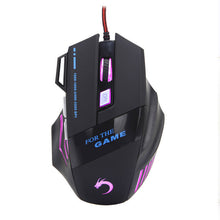 7 Button 3200 DPI LED Optical USB Wired Gaming Mouse For Laptop Gamer IMY66