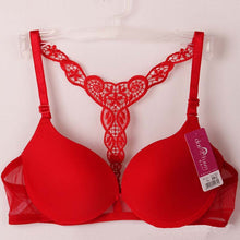 7 Colors Sexy Front Closure Womens Lace Racer Back Racerback Push Up Bra 70B-80B IMY66