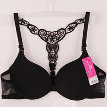 7 Colors Sexy Front Closure Womens Lace Racer Back Racerback Push Up Bra 70B-80B IMY66