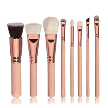 8 Pcs/Set Makeup Brush Kits Professional Synthetic Cosmetic Foundation Eyeshadow Eyeliner Brush Kits pinceis maquiagem IMY66