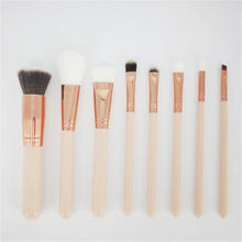 8 Pcs/Set Makeup Brush Kits Professional Synthetic Cosmetic Foundation Eyeshadow Eyeliner Brush Kits pinceis maquiagem IMY66