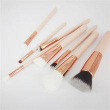 8 Pcs/Set Makeup Brush Kits Professional Synthetic Cosmetic Foundation Eyeshadow Eyeliner Brush Kits pinceis maquiagem IMY66