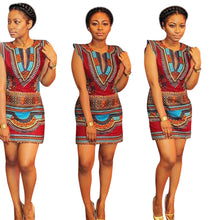 African Dresses For Women Dashiki African Clothing Traditional Casual Dress Designs vestidos femininos IMY66