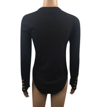 Elegant Sexy Women Knitted Playsuit Long Sleeve Pullover Romper Round Collar Bodysuit Jumpsuit Tops Blouse Shirt IMY66