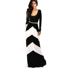 Long Dress For Women Casual O Neck Backless Long Sleeve High Waist Party Maxi Dress vestidos femininos IMY66