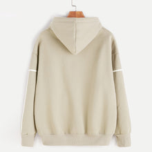 Simple Hoodie Womens Long Sleeve Hooded Sweatshirt Jumper Hooded Pullover Tops T-Shirts camisetas y tops IMY66