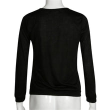 Women Clothing Casual T-Shirts Leopard Print Long Sleeve Loose Tops Tee Shirt femme camisetas y tops IMY66