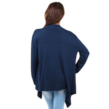 Female Clothing Womens Casual Irregular Drape Front Knitted Long Sleeve Cardigan Loose Coat Tops Women Outwear IMY66