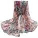 Flower Print Scarf For Womens Voile Stole Scarves Long Neck Wraps Shawl Scarf Scarves Large Size IMY66