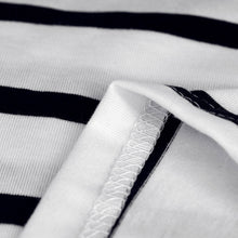 Sexy Striped T-Shirts For Women Casual Turtleneck Backless Long Sleeve T-Shirt Tops T-Shirt femme camiseta mujer IMY66