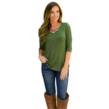 T-Shirts For Women Long Sleeve Bandage Shirt Casual Loose Cotton Top Tee Shirt femme camiseta mujer IMY66