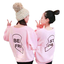 T-Shirts Sweatershirts Women Casual BE FRI Letter Print Long Sleeve Hooded Top Sister T-Shirt camisetas y tops IMY66