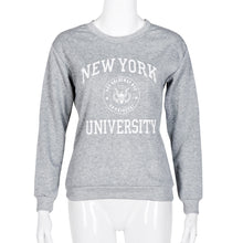 Thick T-Shirts Women Ladies Casual Long Sleeve Letter Sweatshirt Top Shirt blusa Feminina Tee shirt femme IMY66