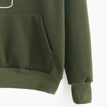 Winer Women Casual long Sleeve Letter Print Hooded Sweatshirt Hoodies Pullovers camisas feminina camisetas y tops IMY66