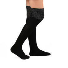 Solid Women Thick Long Socks Over Knee Sockings Thigh High socks Sexy Sockings For Women IMY66