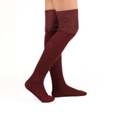 Solid Women Thick Long Socks Over Knee Sockings Thigh High socks Sexy Sockings For Women IMY66