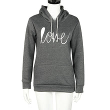 Women Hooded Sweatershirts Casual Letter Printed Pocket Hoodie Top Tee Shirts Womens Clothing IMY66