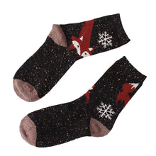 Harajuku Funny Socks For Womens Casual Thick Animal Fox Printed Socks Socks calcetines mujer IMY66