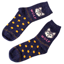 Harajuku Funny Socks For Womens Casual Thick Animal Fox Printed Socks Socks calcetines mujer IMY66
