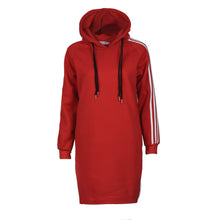 Hooded Dress Women Loose Pullover Long Sleeve Thicken Sweatershirt Dress Vestidos Femininos IMY66