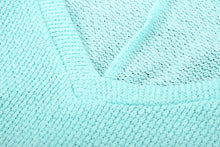 Sweater Women Sexy V Neck Loose Long Sleeve Knitted Sweater Jumper Tops Knitwear Pullovers pull femme IMY66