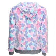 Women Casual Loose Sweatshirt Pullover T-Shirt Lovely Love Heart Long Sleeve Hoodie Top Camisetas Feminina IMY66