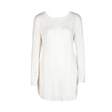 Women Knitted Sweater Dress Casual Long Sleeve Crewneck Jumper Slim Sweater Mini Dress vestidos de festa IMY66