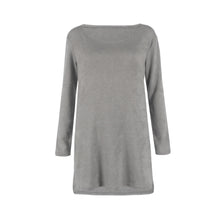 Women Knitted Sweater Dress Irregular Side Zip Chunky Baggy Sweater Jumper Tops Dress Vestidos femininos IMY66