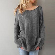 Women Knitted Sweater designer Loose Long Sleeve Oversize Knitwear Jumper Tops Sweaters pull femme IMY66