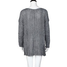 Women Knitted Sweater designer Loose Long Sleeve Oversize Knitwear Jumper Tops Sweaters pull femme IMY66