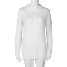 Women Long Sleeve Knitted Pullover Sweater Casual Loose Jumper Tops Knitwear Pullovers pull femme IMY66