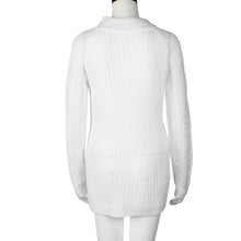 Women Long Sleeve Knitted Pullover Sweater Casual Loose Jumper Tops Knitwear Pullovers pull femme IMY66