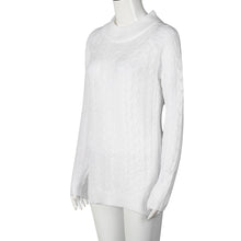 Women Long Sleeve Knitted Pullover Sweater Casual Loose Jumper Tops Knitwear Pullovers pull femme IMY66