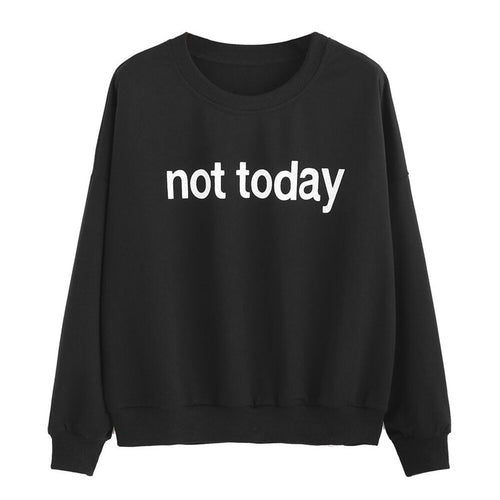 Women Casual Sweatshirt Ladies long Sleeve Letter Print Pullovers Tops Tee shirt femme camisetas y tops IMY66