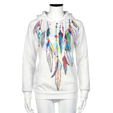 Women Casual Sweatshirt Printed Round Neck Hedging Hoody Hoodies Tops tee shirt femme camisetas mujer IMY66