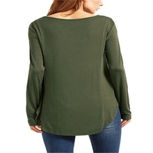 Women Casual T-Shirts Lace Long Sleeve Round Sleeve T-Shirt Loose Cotton Tops Tee Shirt femme camisetas y tops IMY66